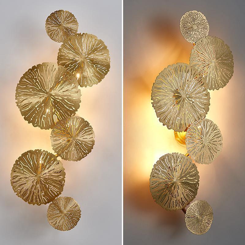 Lotus Leaf Wall Sconce - Lumpaz