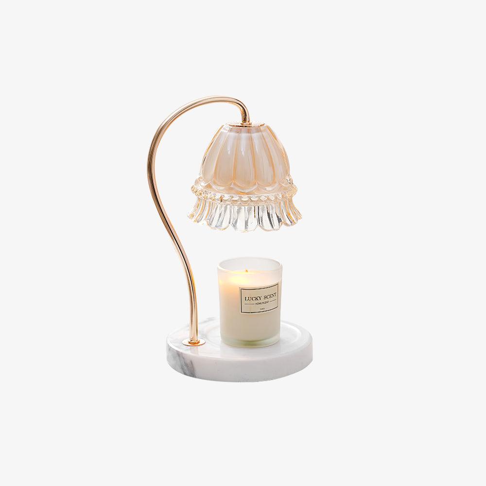 Lily Marble Warmer Table Lamp - Lumpaz