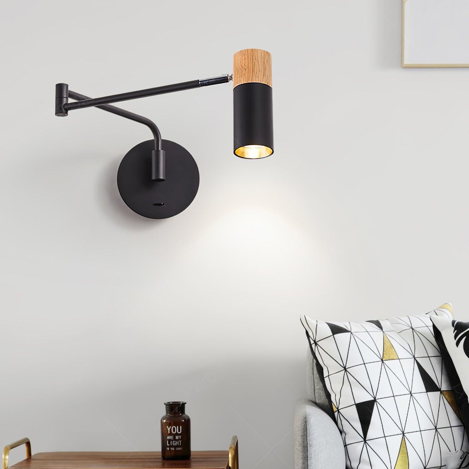 Ridge Arm Wall Lamp - Lumpaz