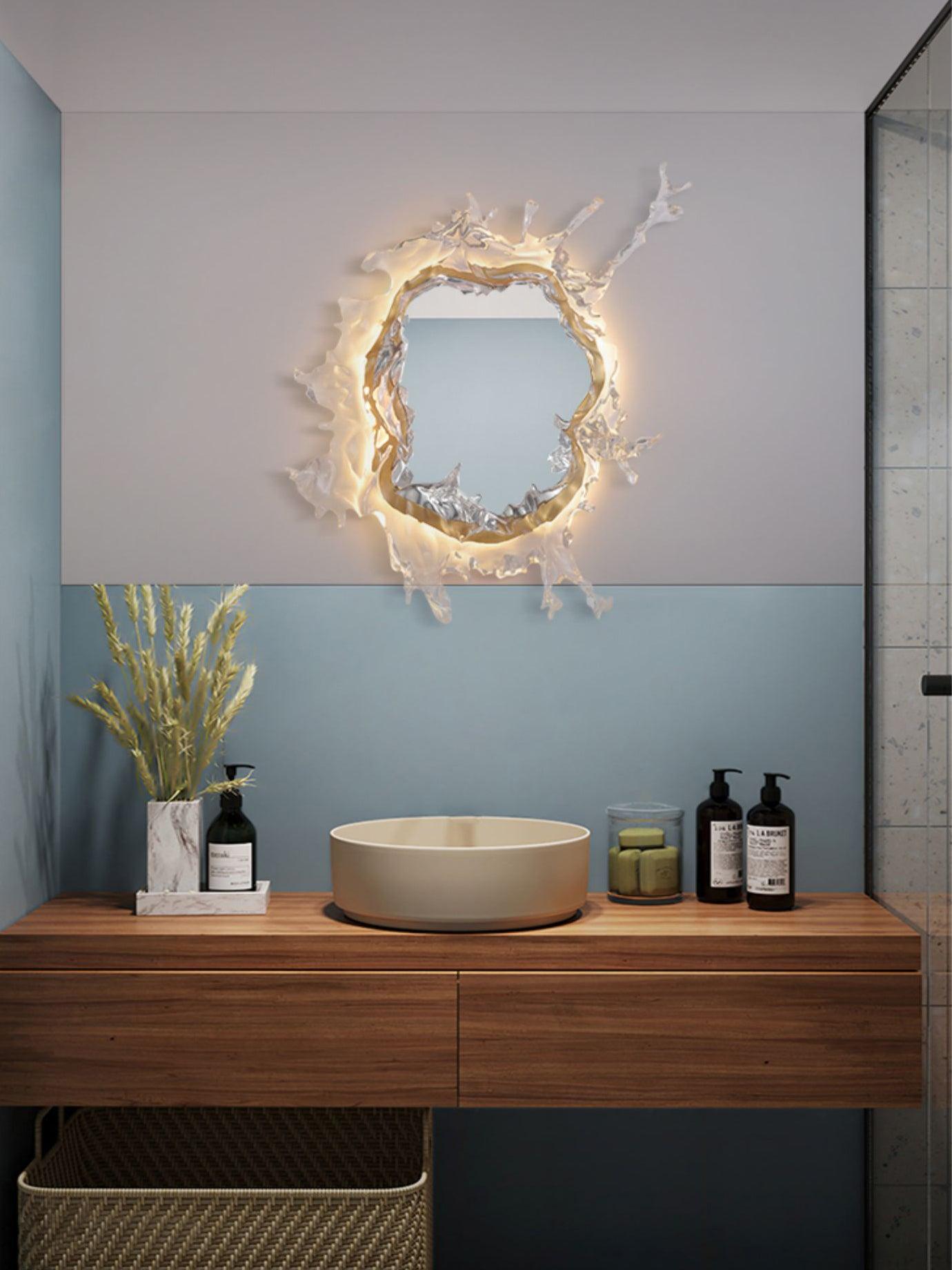 Water Drop Mirror Wall Lamp - Lumpaz