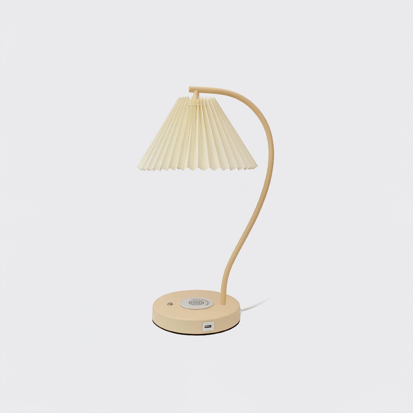 Crescini Pleated Table Lamp - Lumpaz