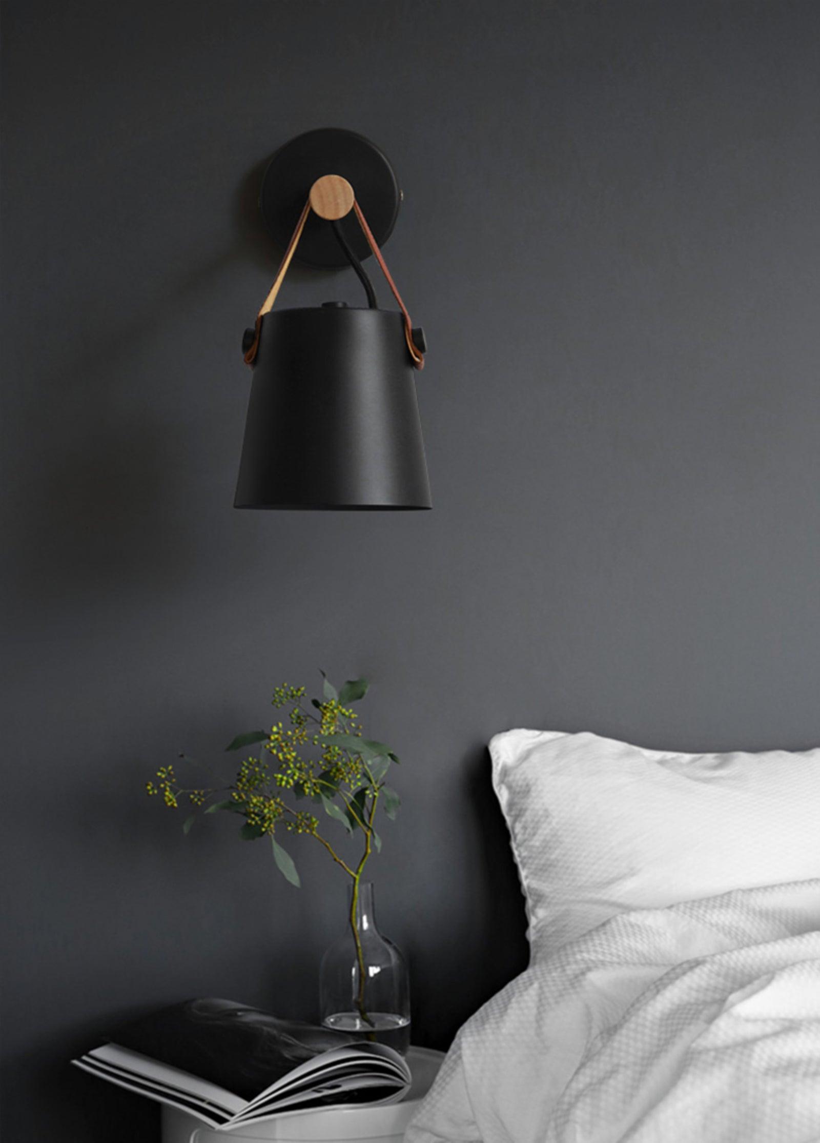 Wooden Conical Wall Light - Lumpaz