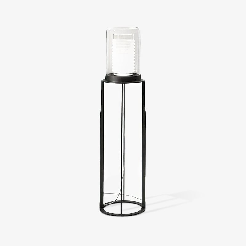 Dual Cylinder Glass Floor Lamp - Lumpaz