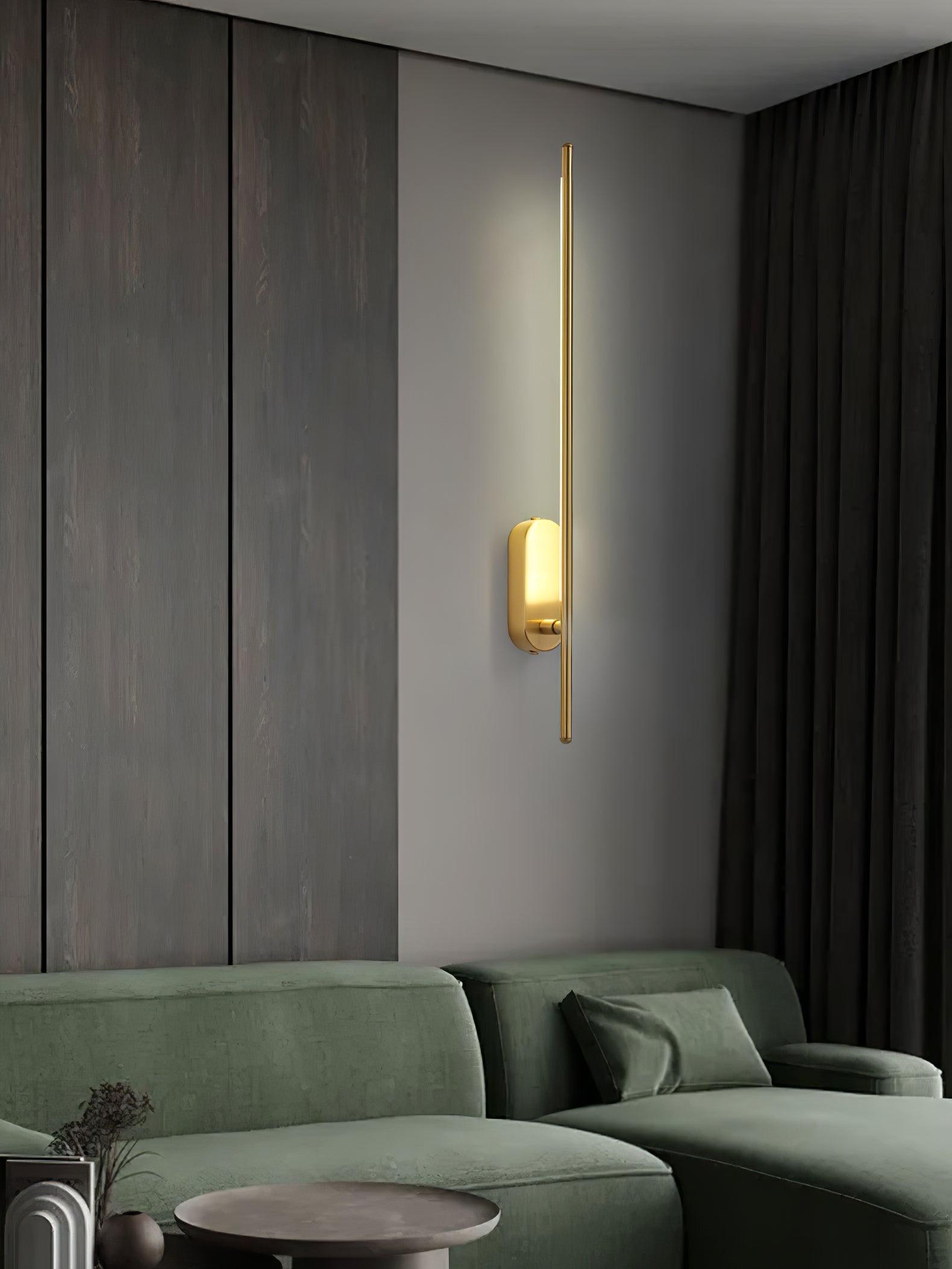 Stick Shaped Metal Sconce - Lumpaz