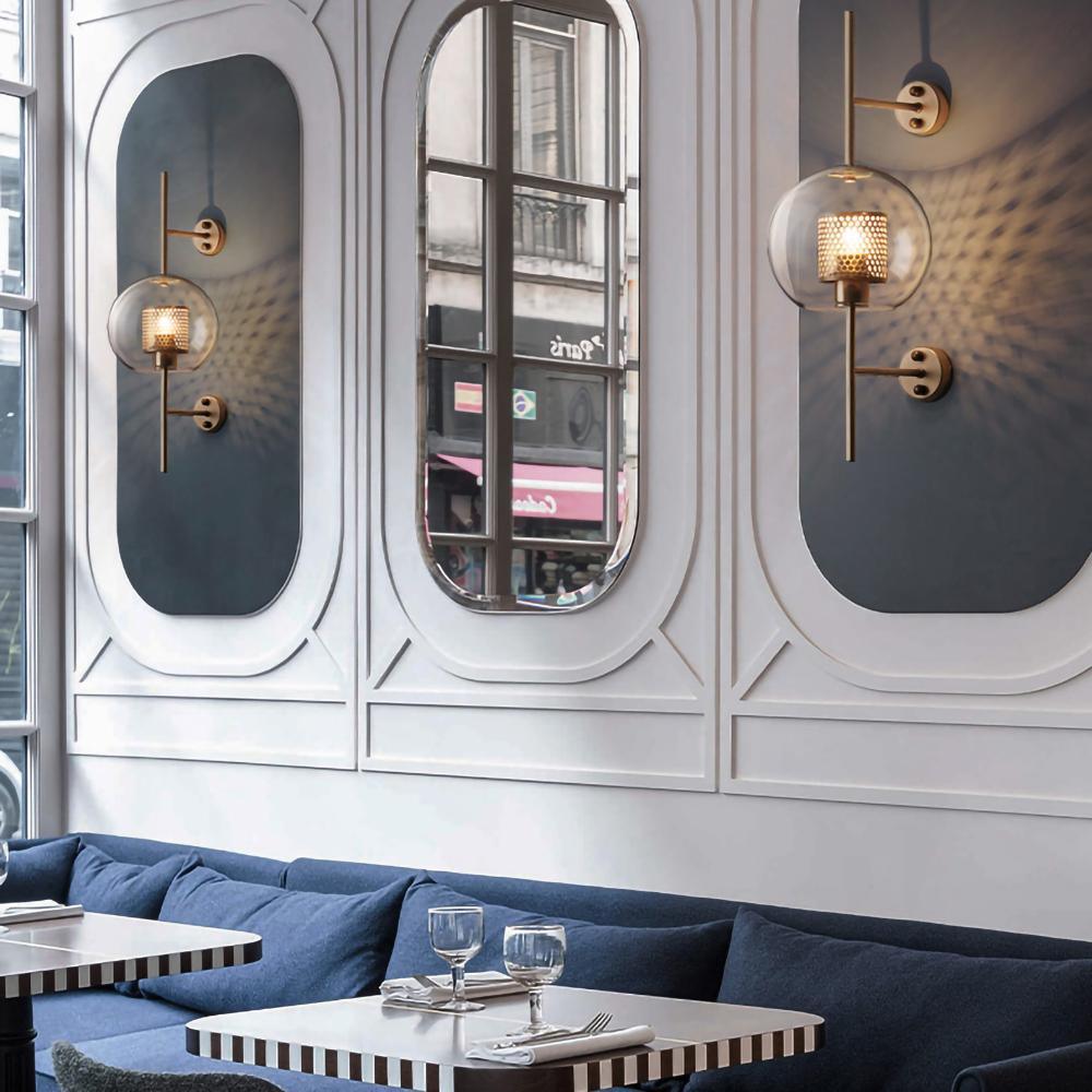 Chiswick Glass Wall Light - Lumpaz