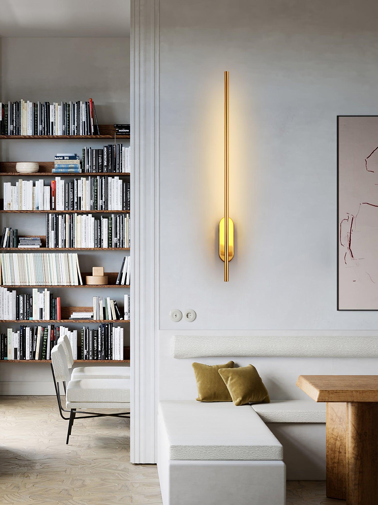 Stick Shaped Metal Sconce - Lumpaz