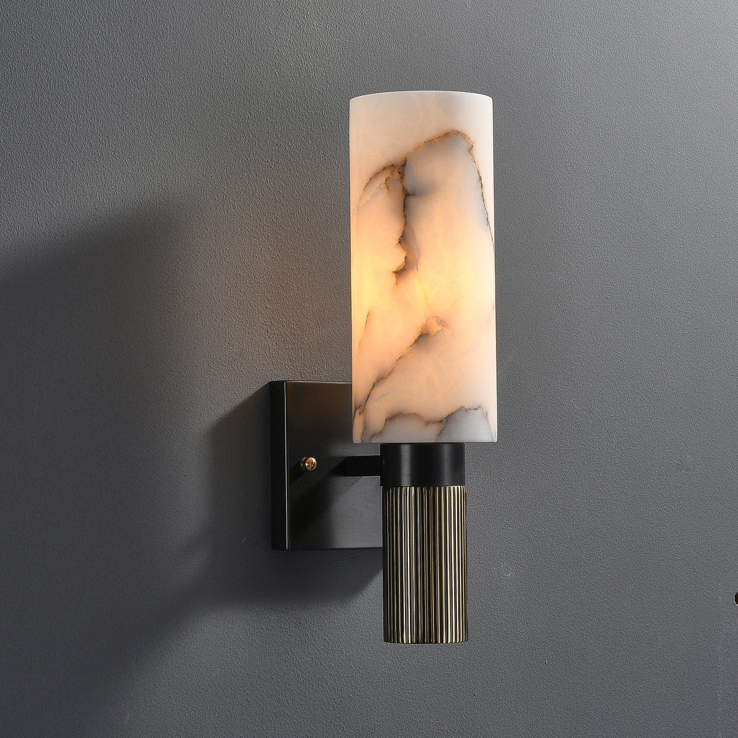 Torch Marble Sconce - Lumpaz