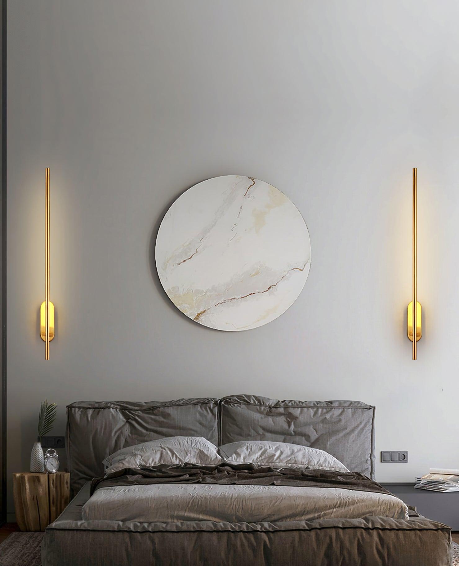 Stick Shaped Metal Sconce - Lumpaz