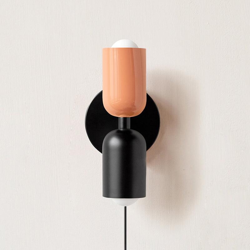 Couleur Double Plug In Wall Lamp - Lumpaz