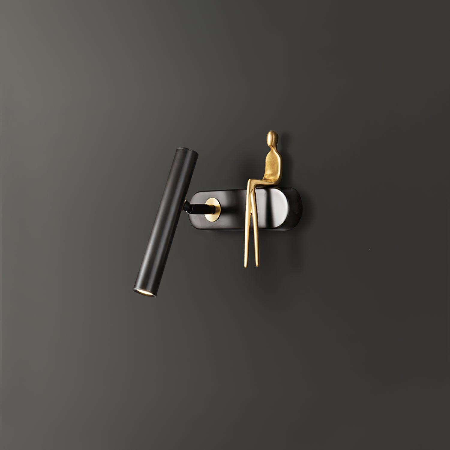 Brass Villain Wall Lamp - Lumpaz