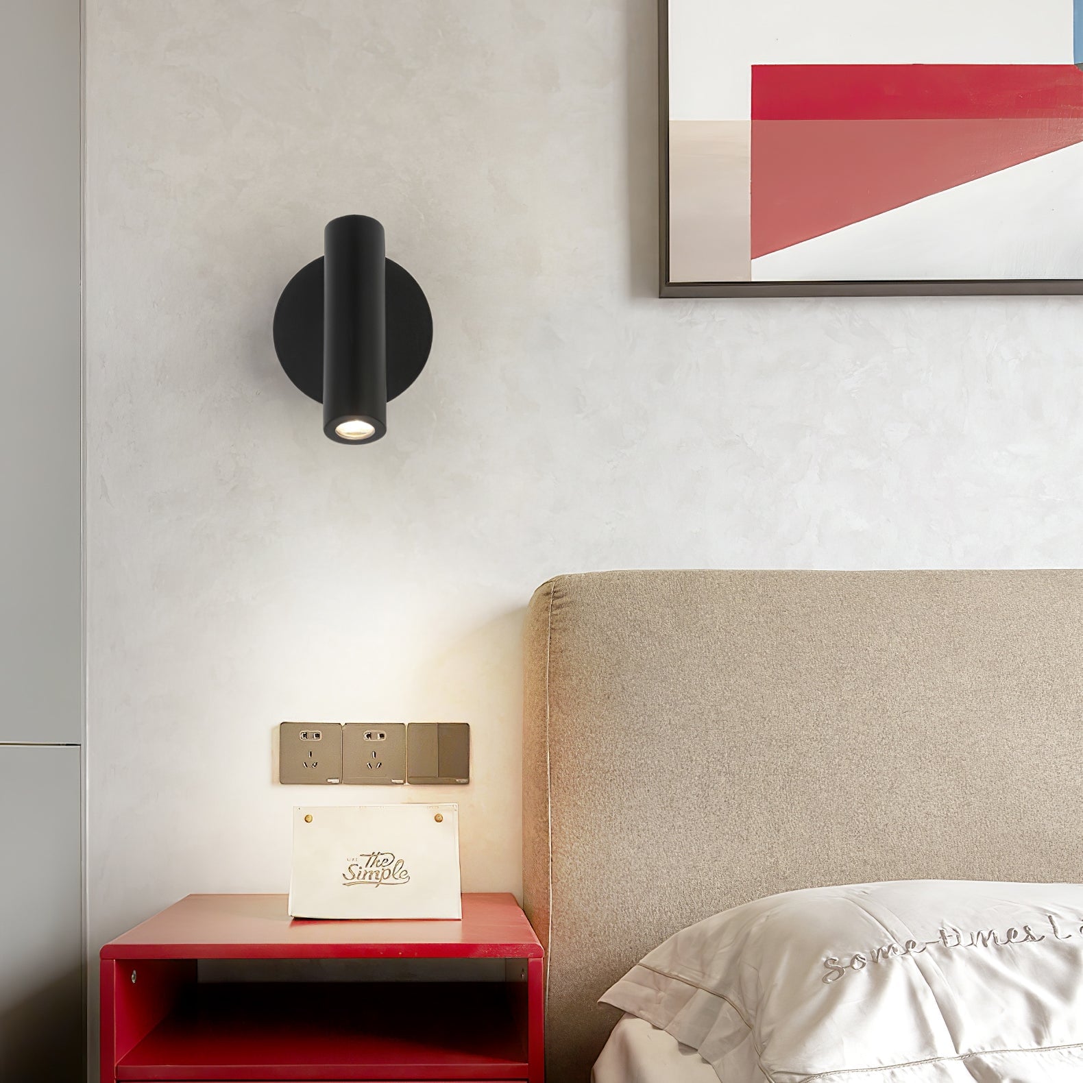 Reading LED Bedroom Wall Lamp - Lumpaz
