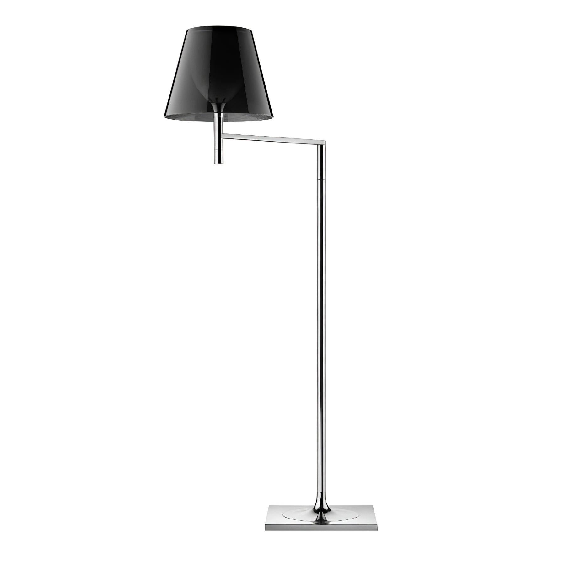Chrome Prism Bending Floor Light - Lumpaz