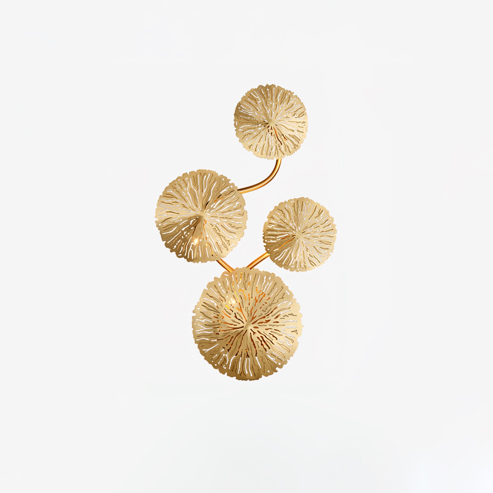 Lotus Leaf Wall Sconce - Lumpaz