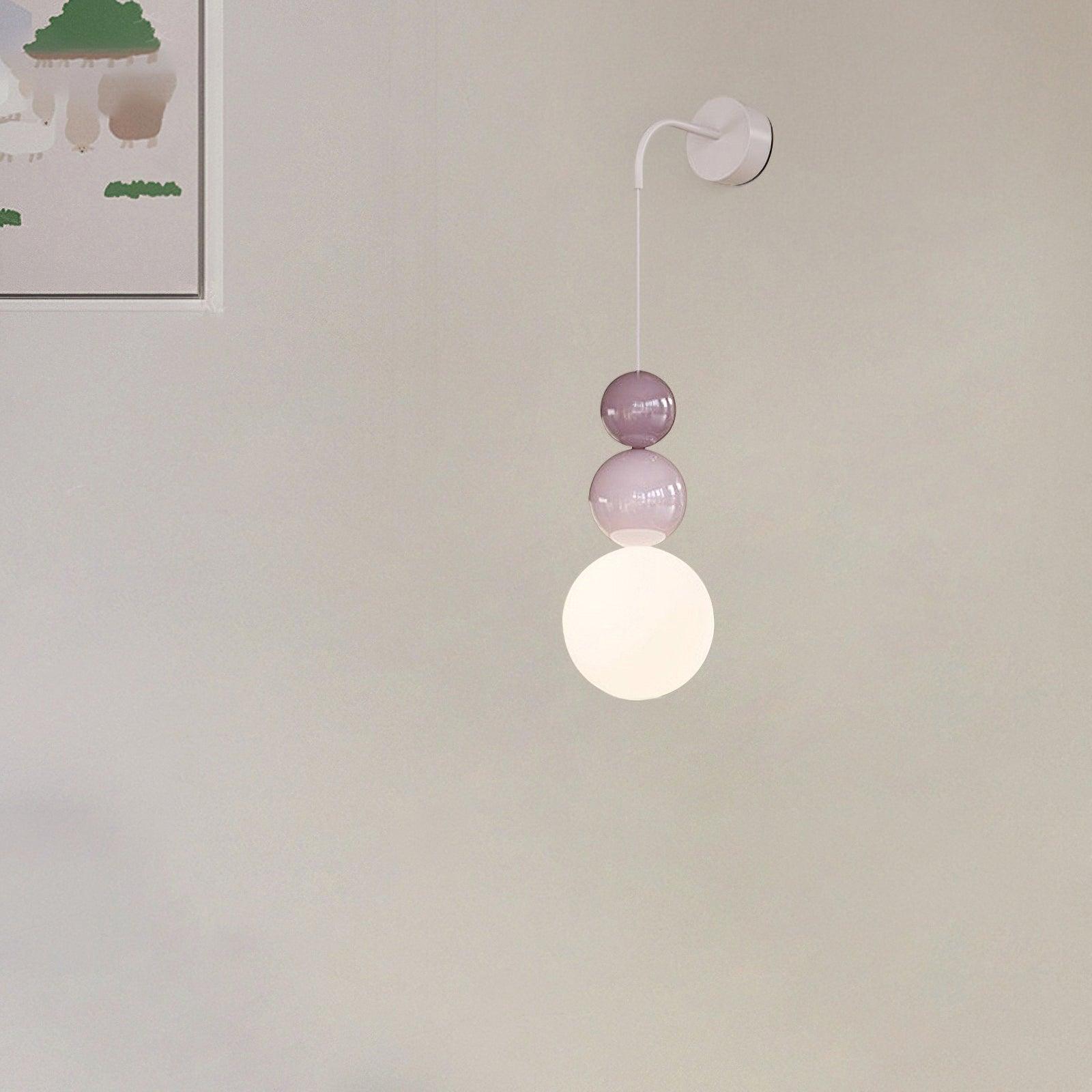 Acrylic Three Ball Wall Lamp - Lumpaz