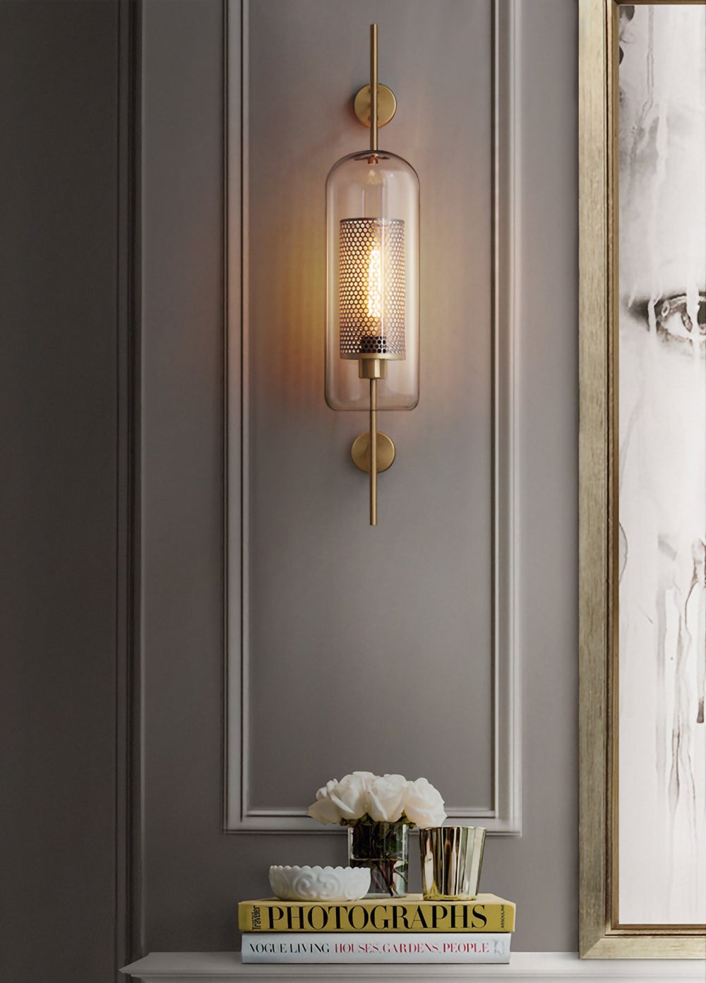 Chiswick Glass Wall Light - Lumpaz