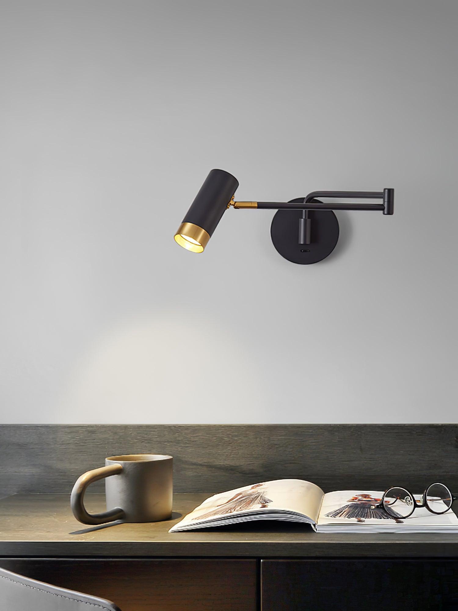 Ridge Arm Wall Lamp - Lumpaz
