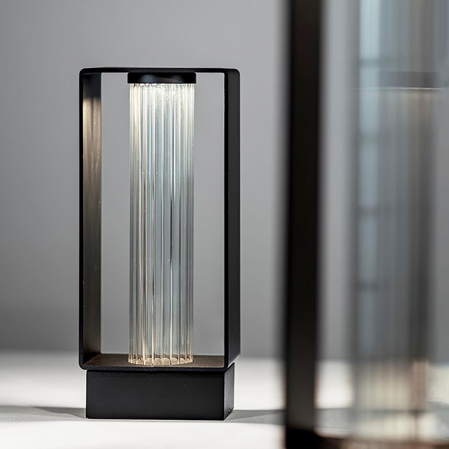 Frame Outdoor Post Lamp - Lumpaz