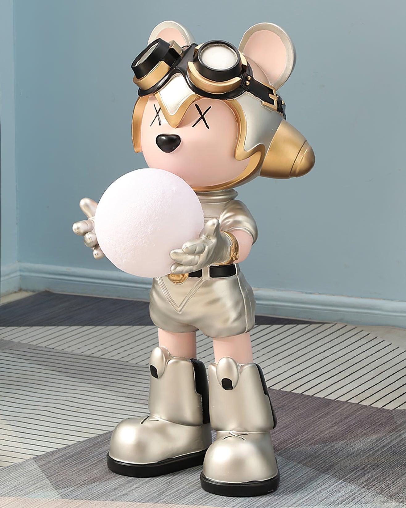 Space Bear Built-in Battery Floor Lamp - Lumpaz