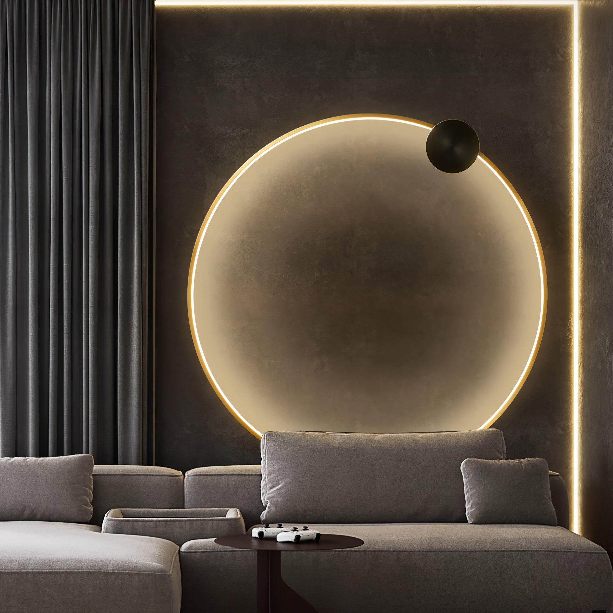 Ring Shaped LED Wall Light - Lumpaz