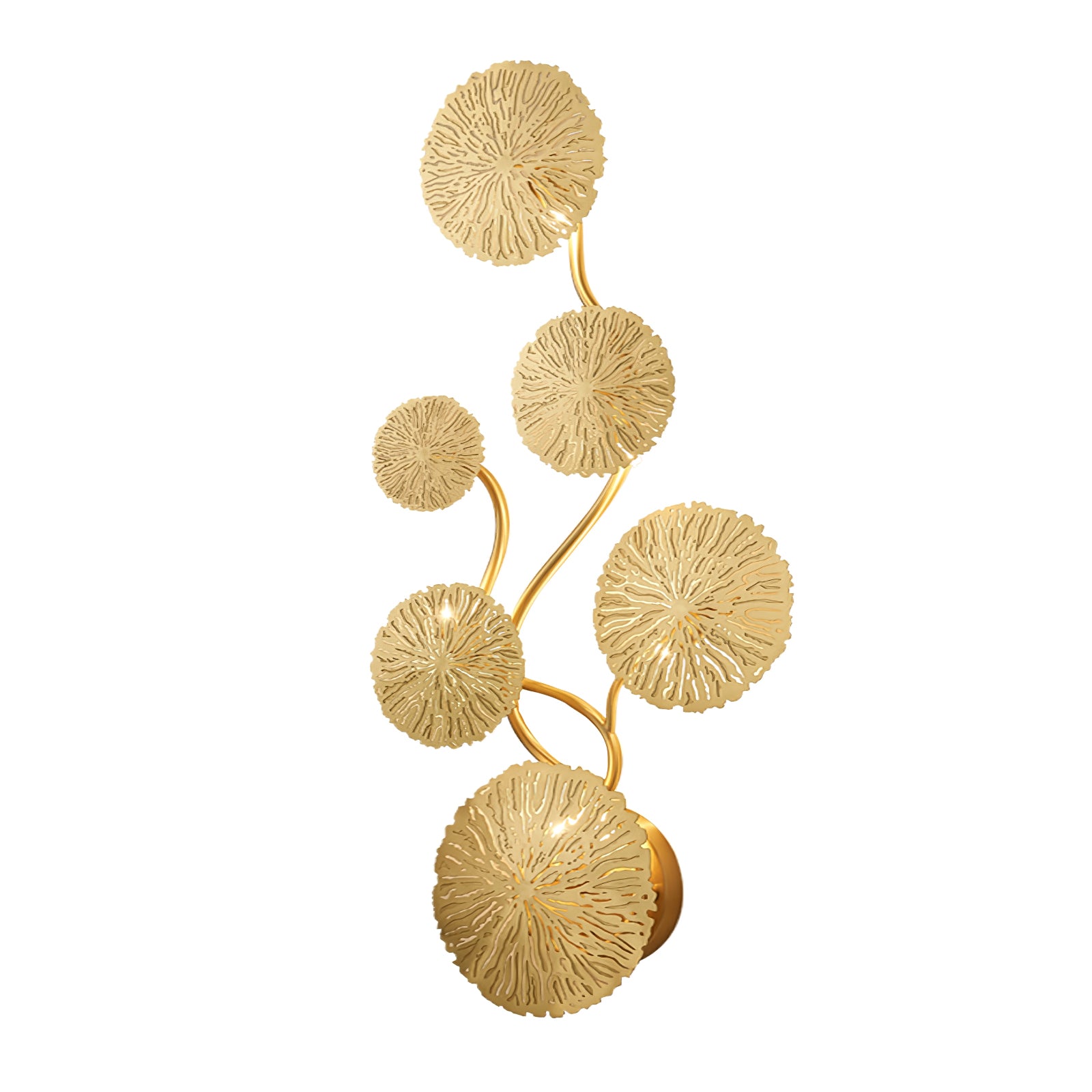 Lotus Leaf Wall Sconce - Lumpaz