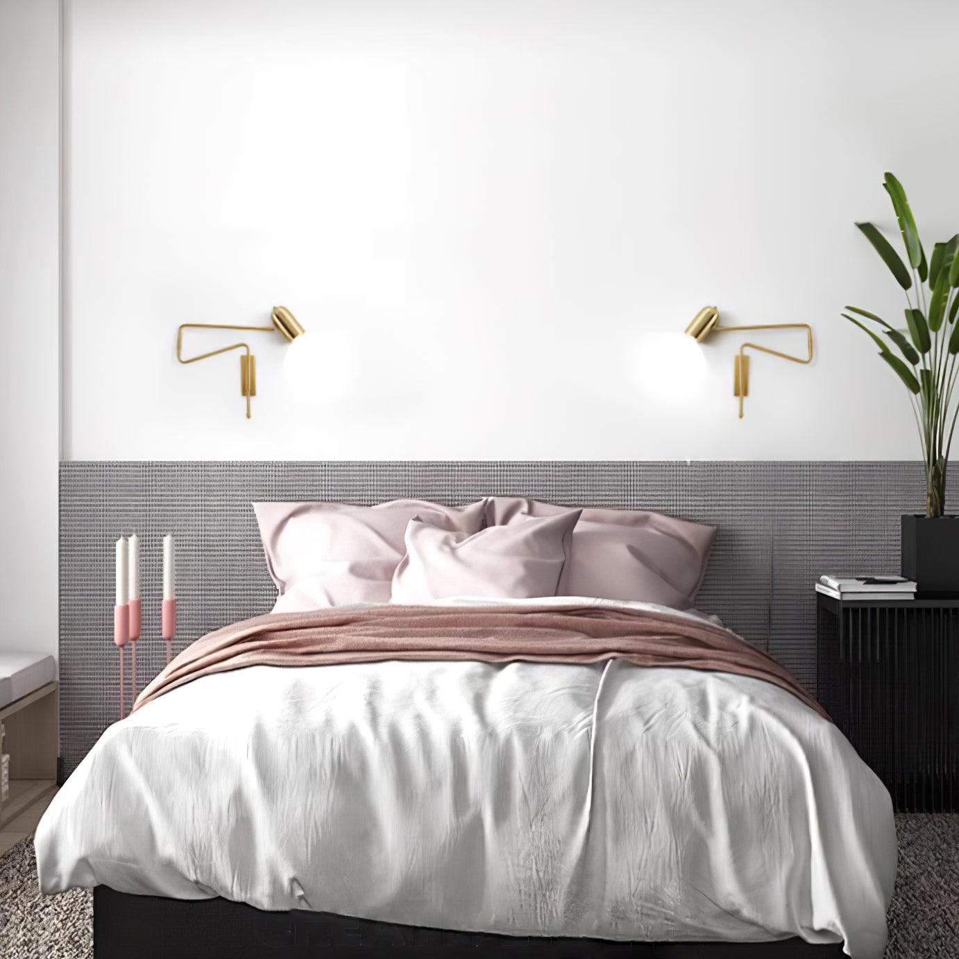 Adjustable Arm Reading Wall Lamp - Lumpaz