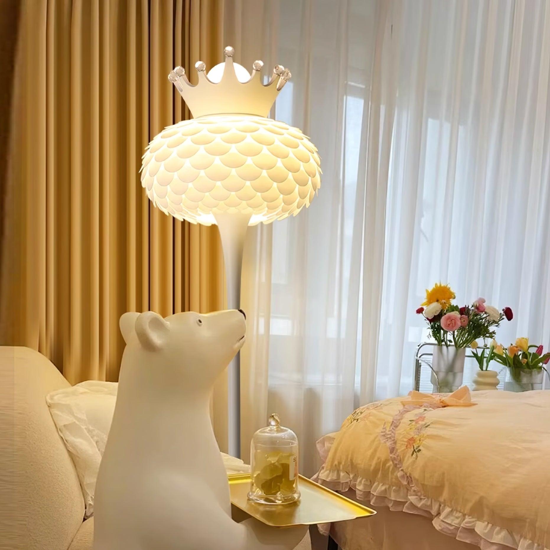 Aluvia Crown Floor Lamp - Lumpaz