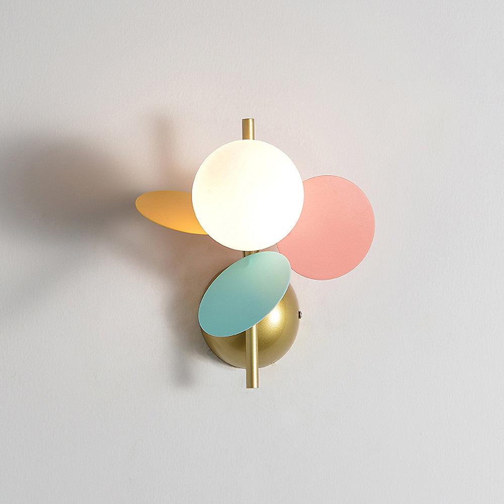 Round Macaron Wall Lamp - Lumpaz