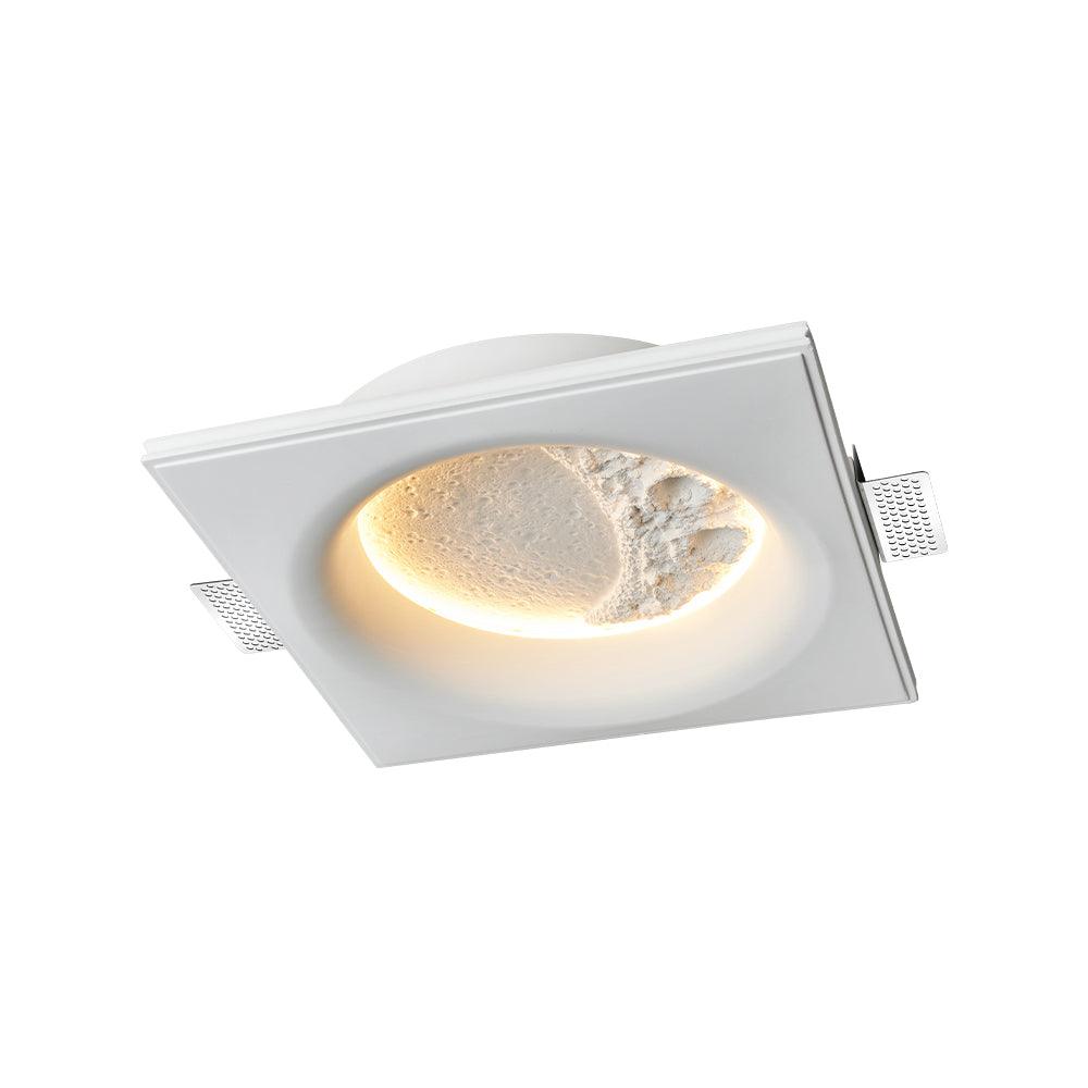 Gypsum Moon Wall Lamp - Lumpaz