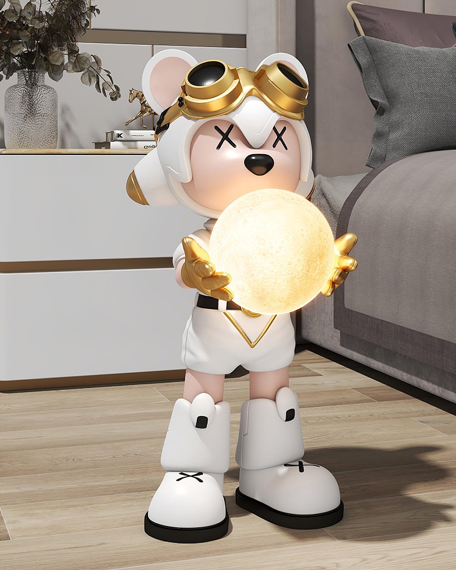 Space Bear Built-in Battery Floor Lamp - Lumpaz