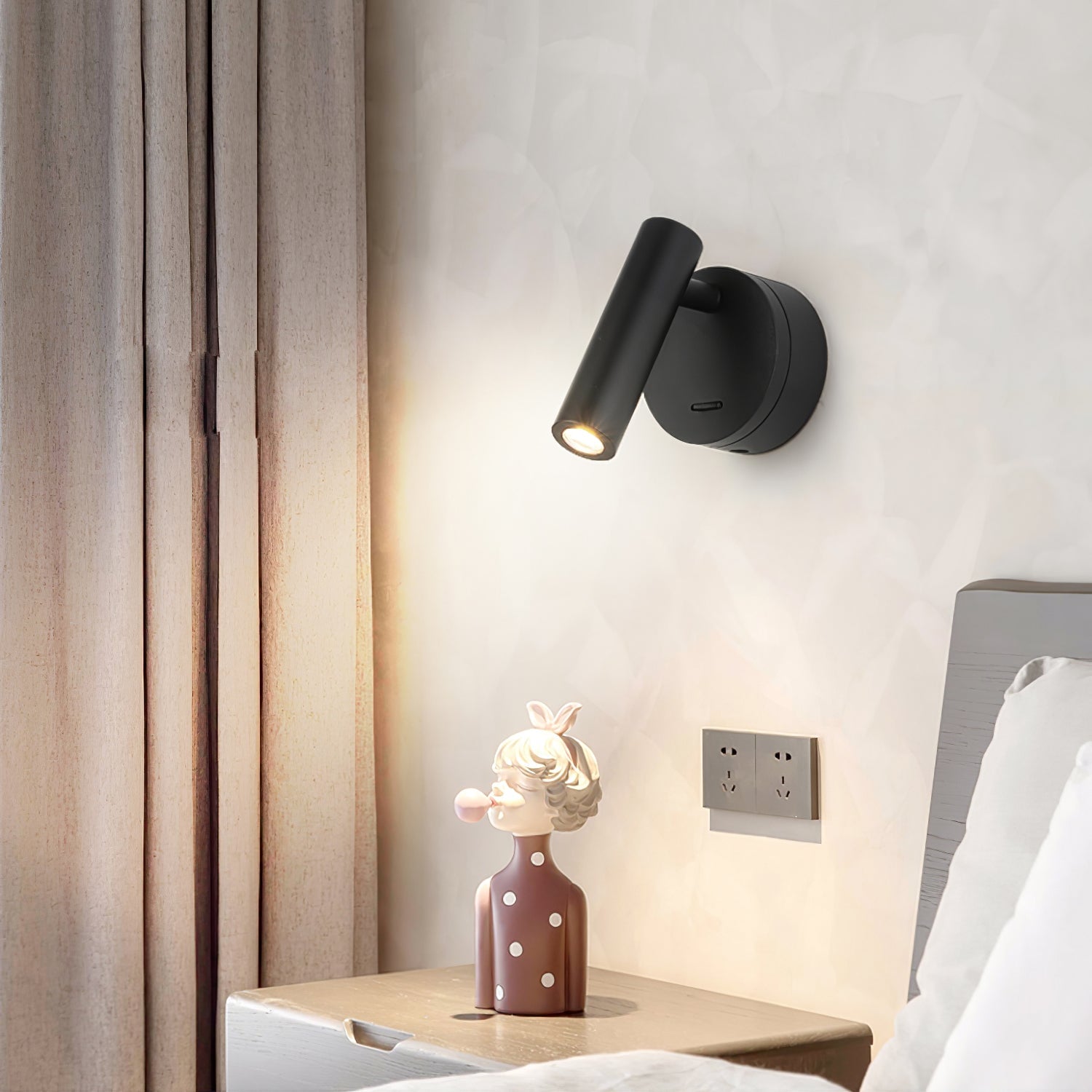 Reading LED Bedroom Wall Lamp - Lumpaz