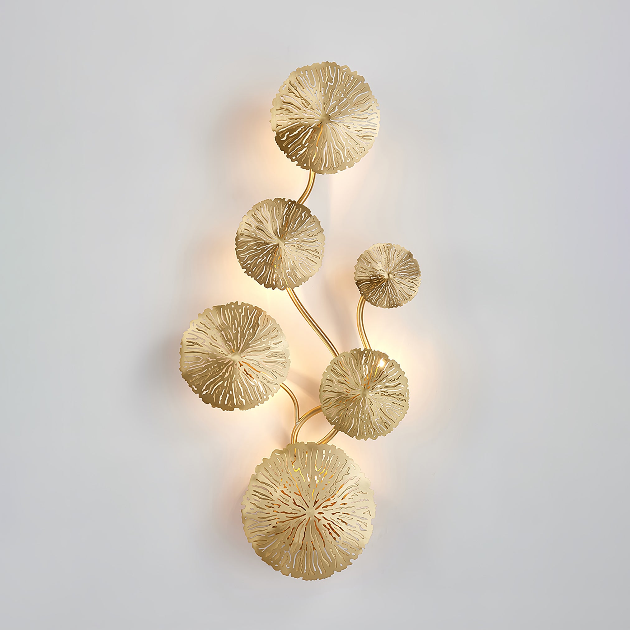 Lotus Leaf Wall Sconce - Lumpaz