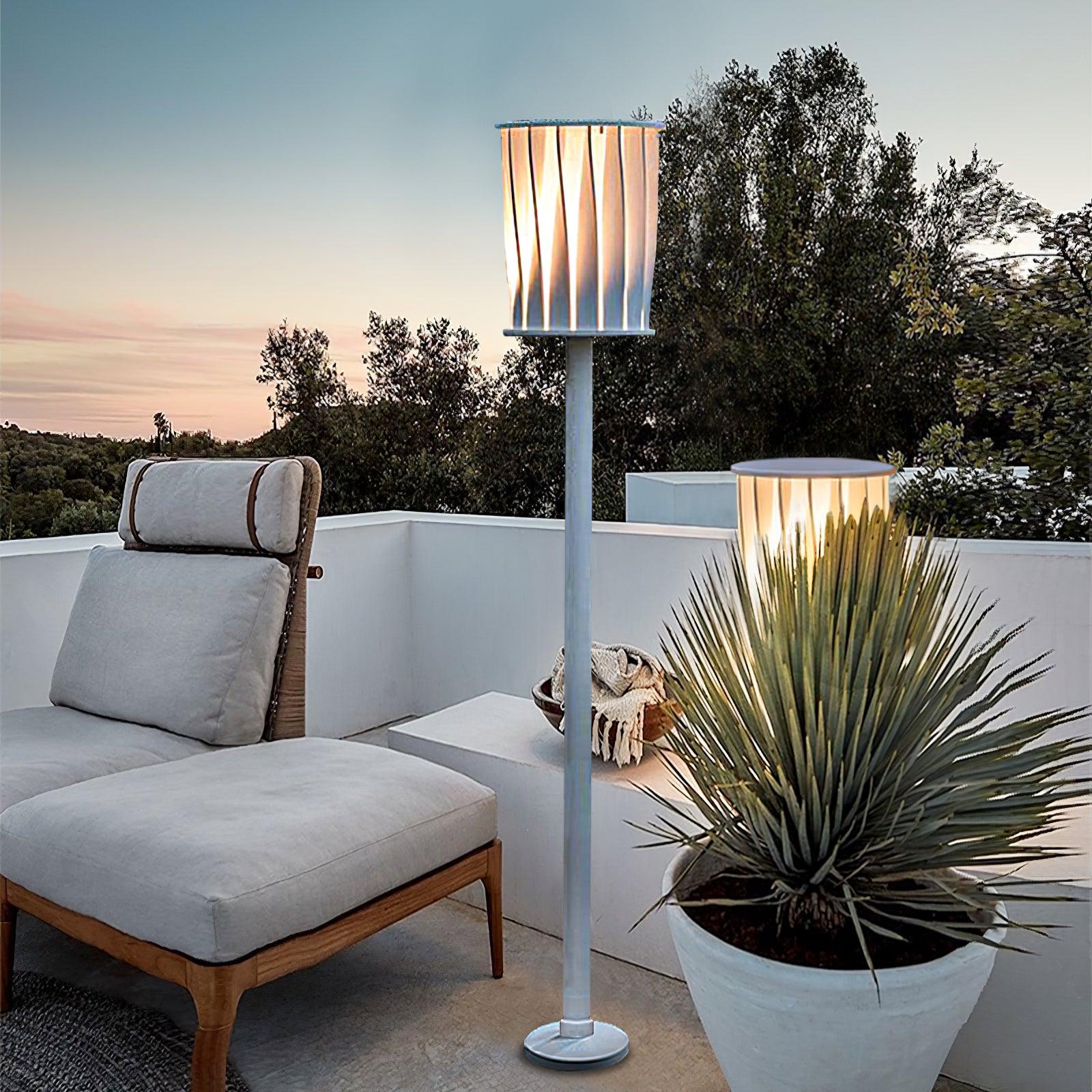 White Column Garden Light - Lumpaz