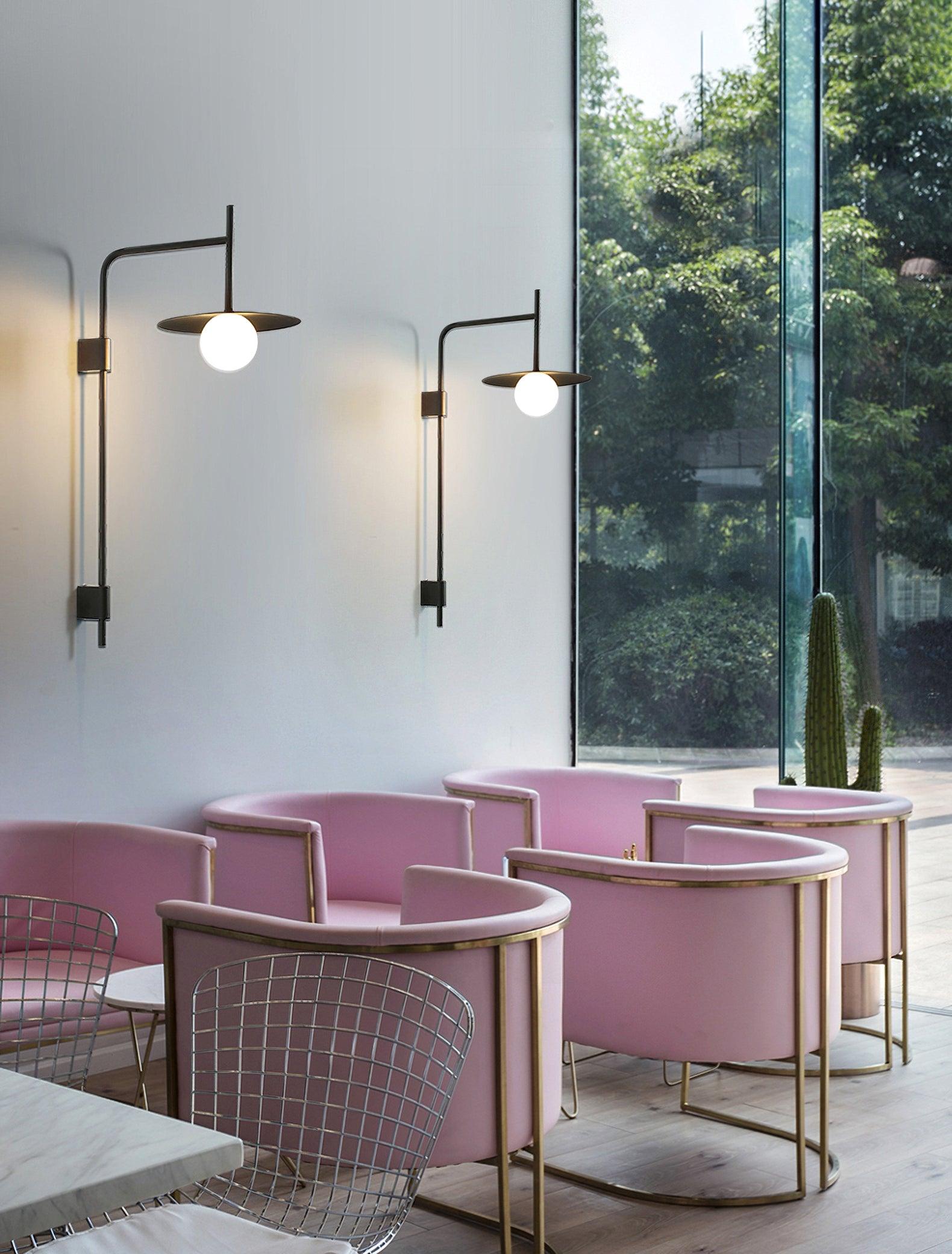 Gea Swing Arm Wall Lamp - Lumpaz