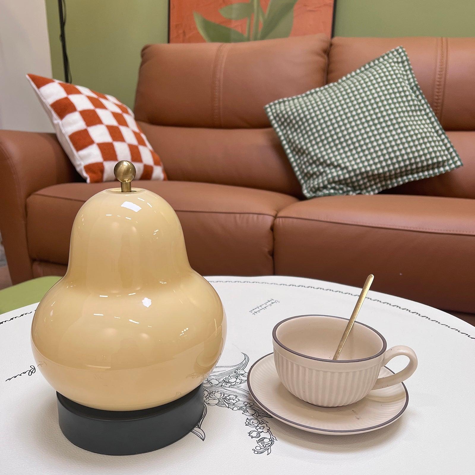 Pear Built-in Battery Table Lamp - Lumpaz