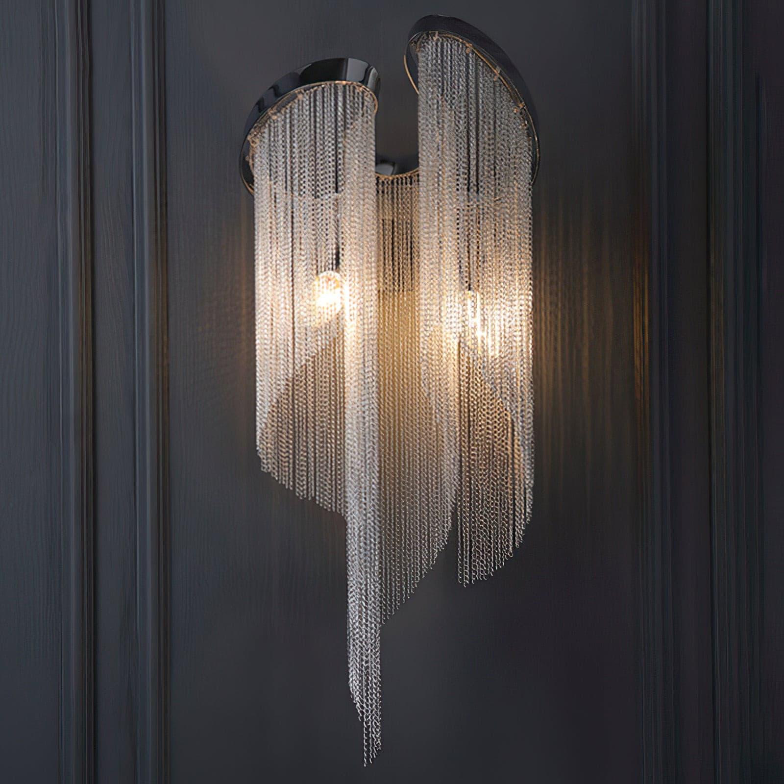 Chain Tassel Wall Lamp - Lumpaz