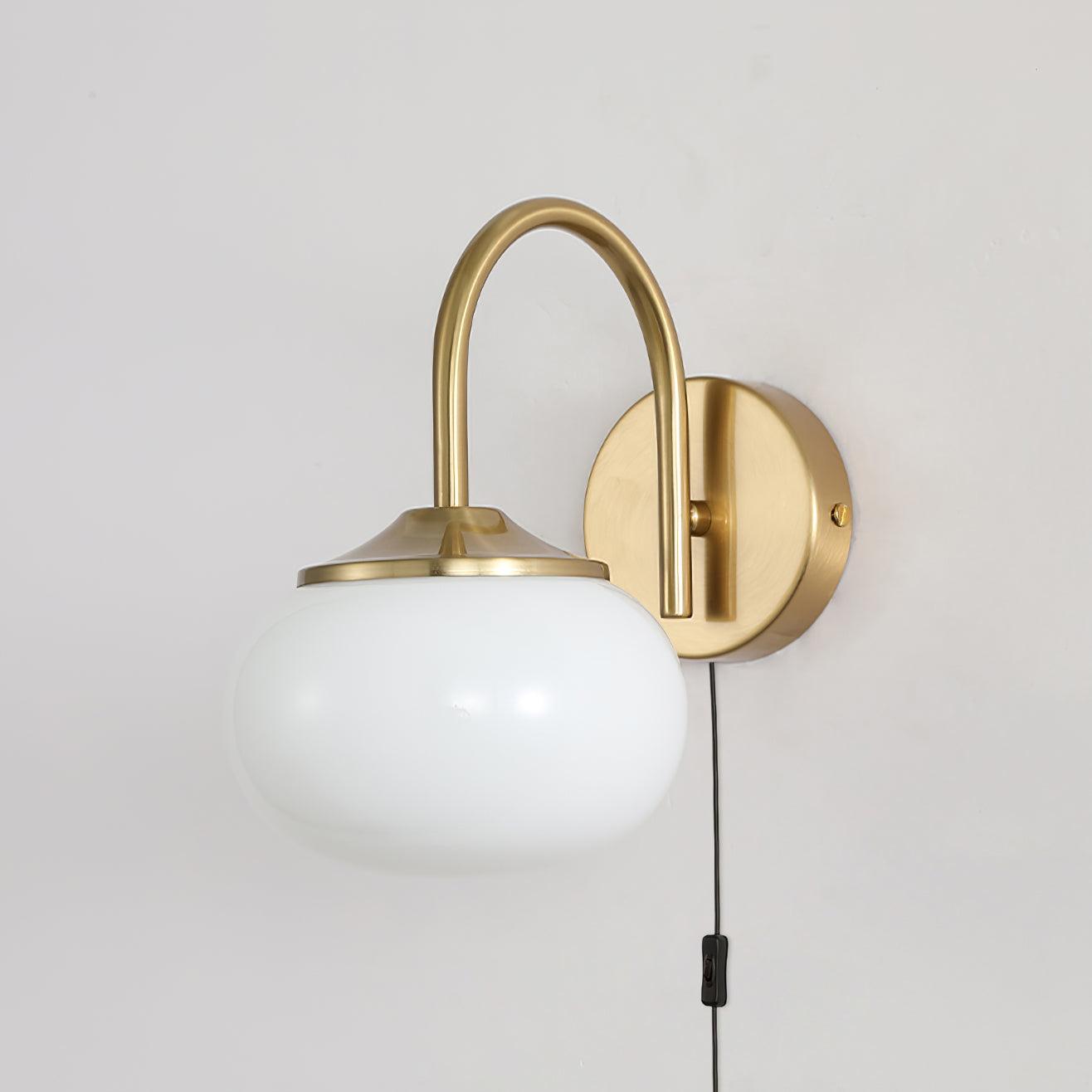 Marshmallow Sconce Plug Version - Lumpaz