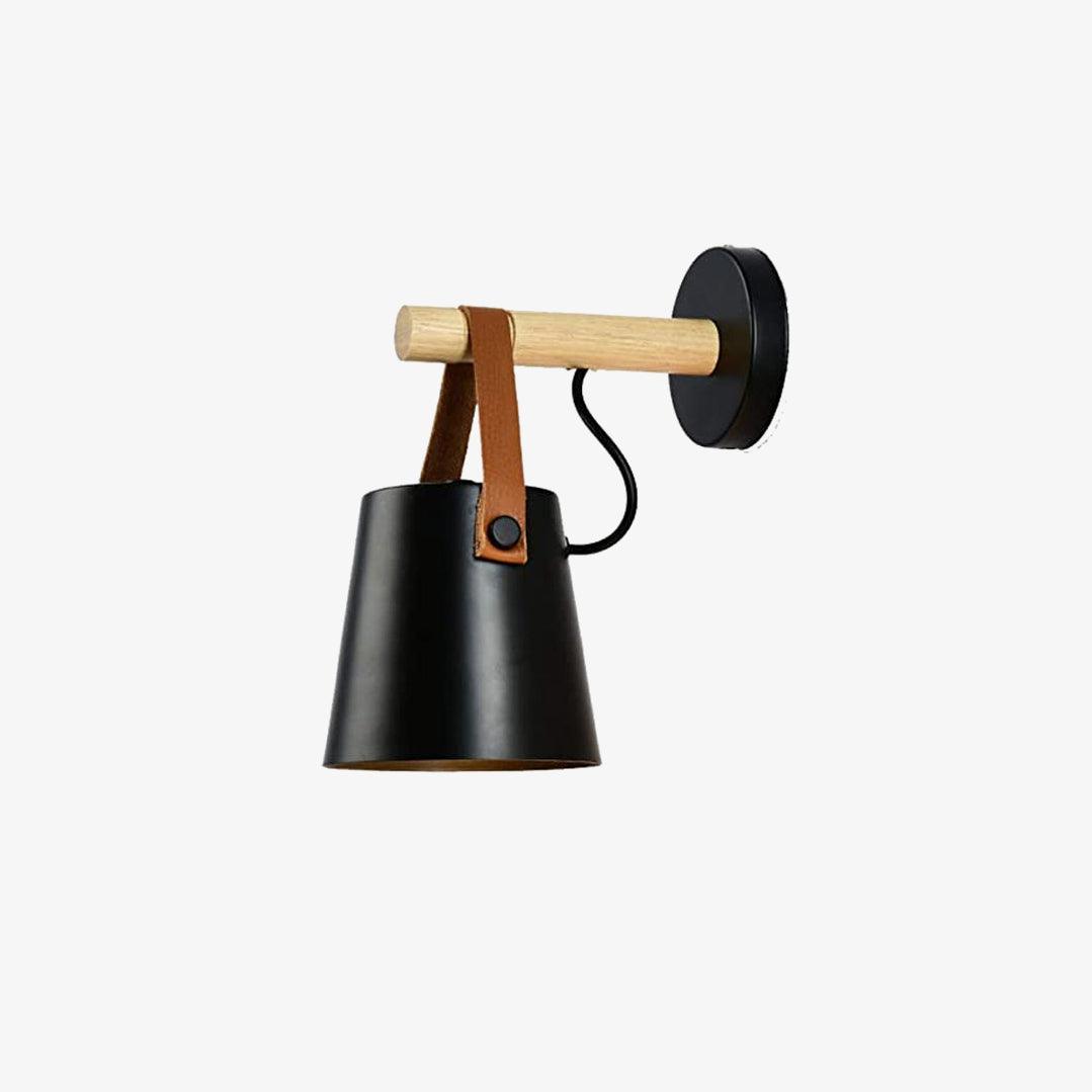 Wooden Conical Wall Light - Lumpaz