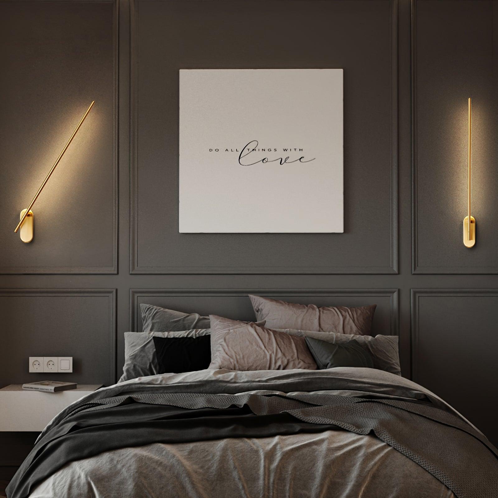 Stick Shaped Metal Sconce - Lumpaz