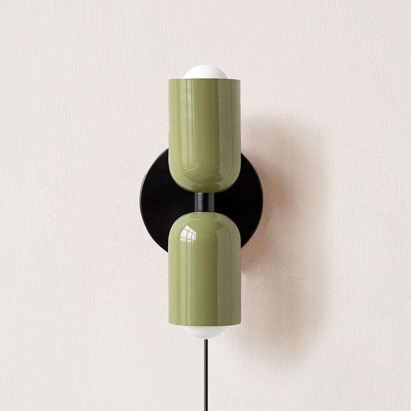 Couleur Double Plug In Wall Lamp - Lumpaz