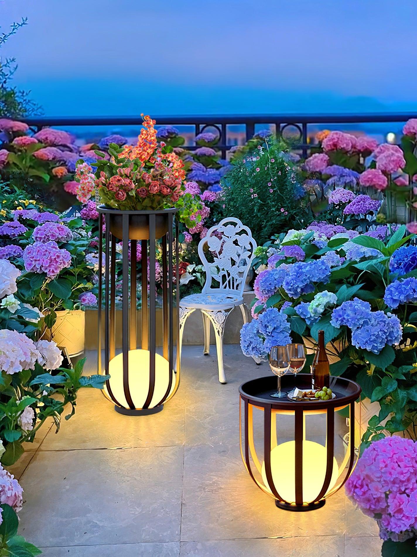 Bols Outdoor Garden Lamp with Solar Panel - Lumpaz