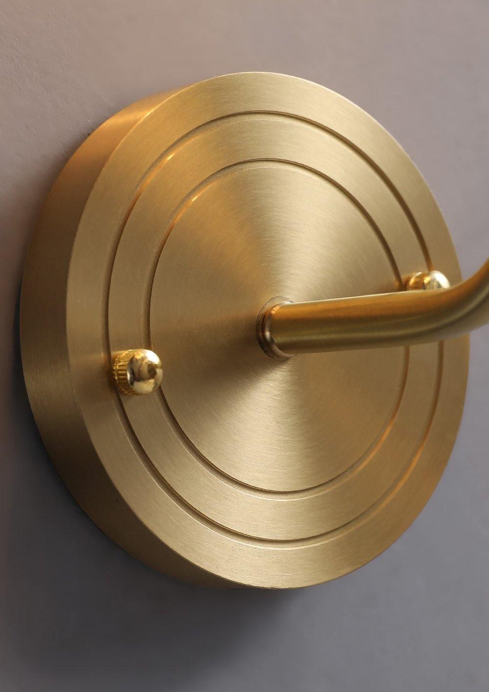Brass Deer Head Wall Light - Lumpaz