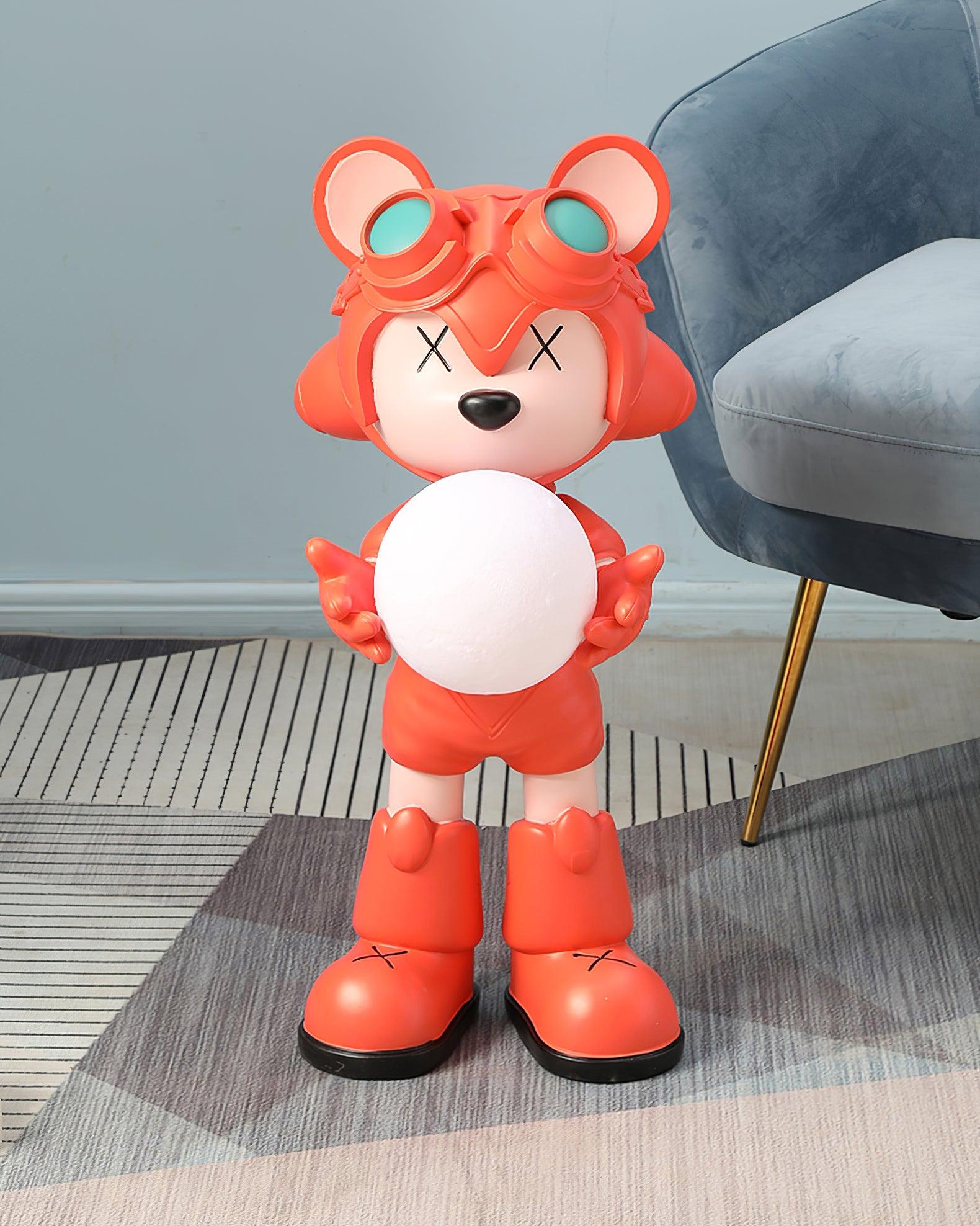 Space Bear Built-in Battery Floor Lamp - Lumpaz