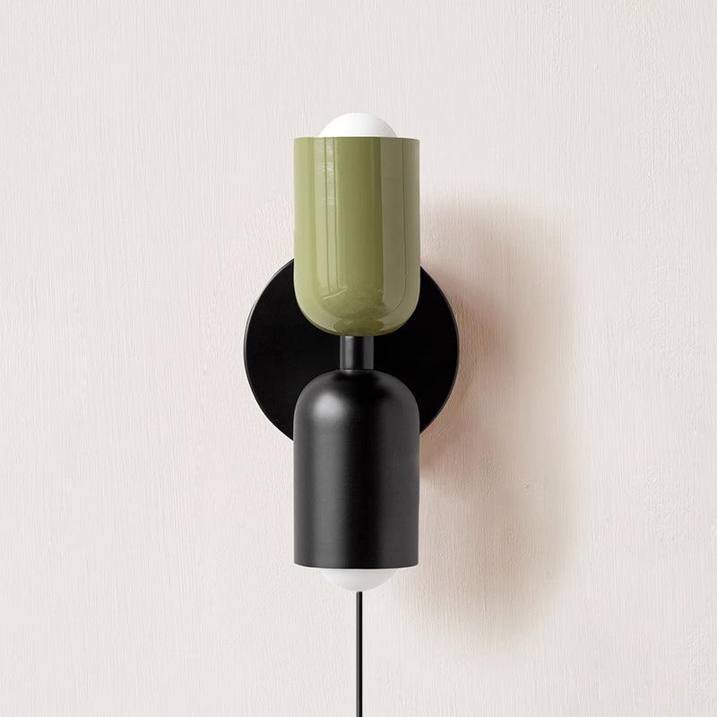 Couleur Double Plug In Wall Lamp - Lumpaz