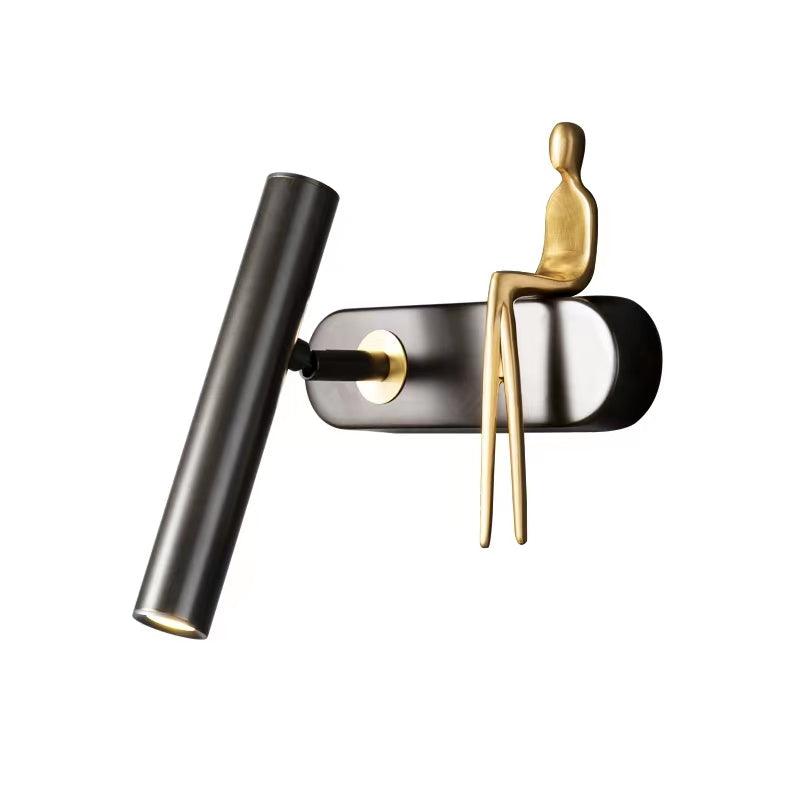 Brass Villain Wall Lamp - Lumpaz