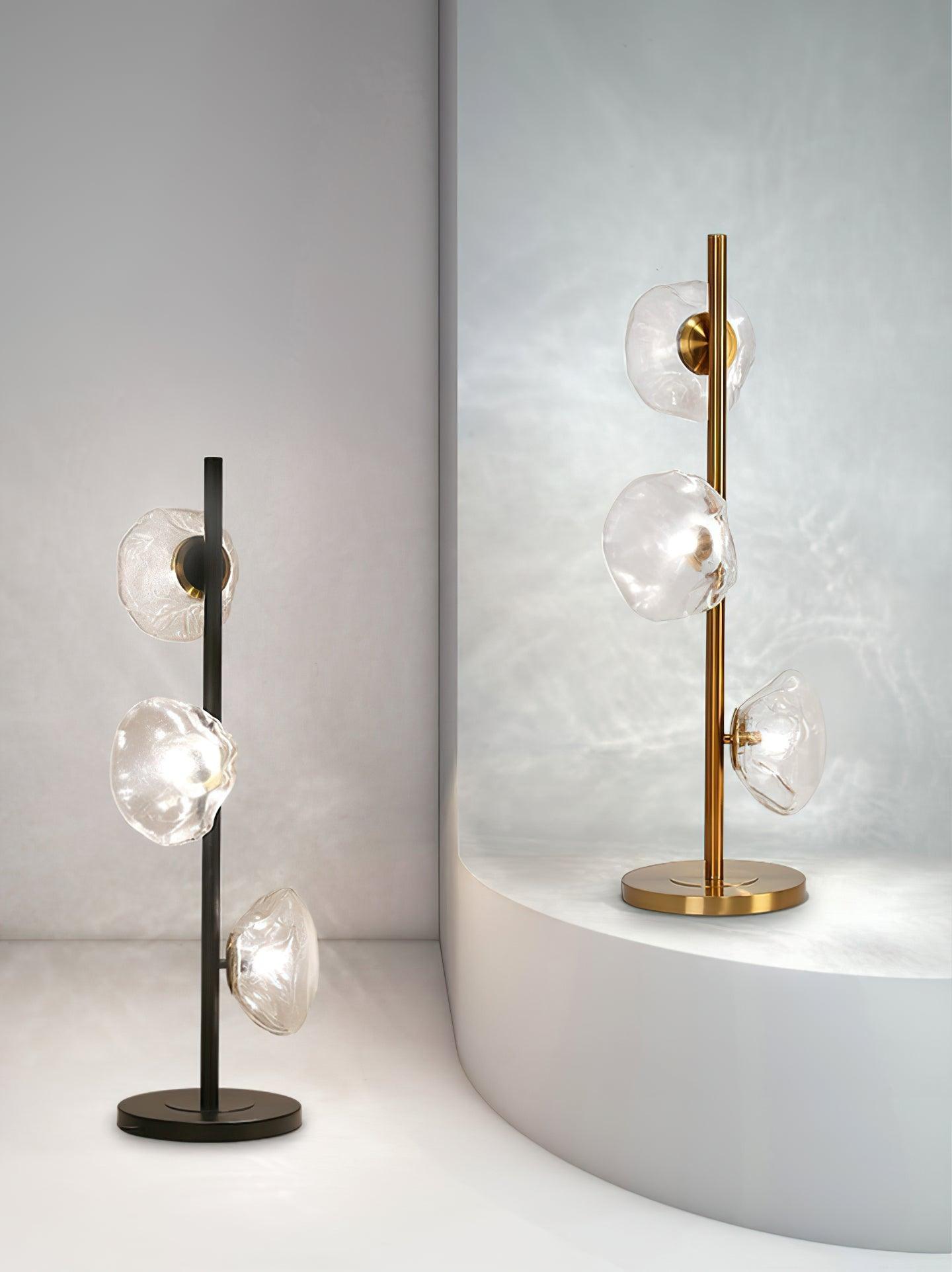 Glass Petals Table Lamp - Lumpaz