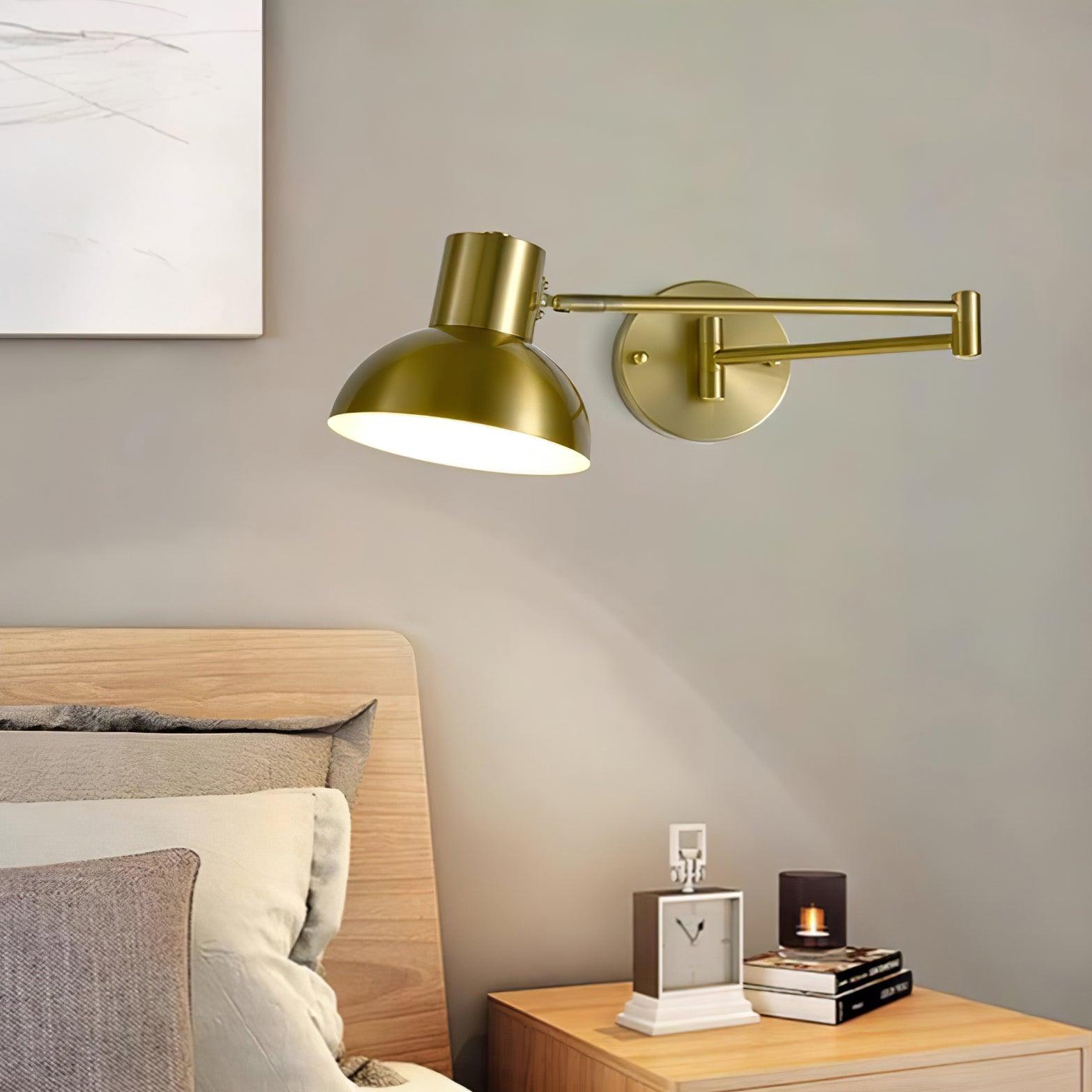 Adjustable Arm Reading Wall Lamp - Lumpaz