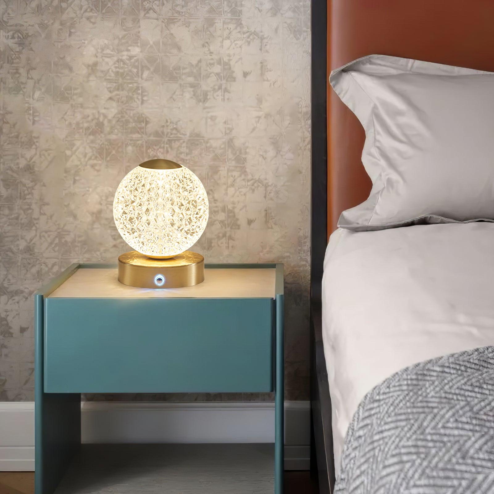 Jarin Diamond Built-in Battery Table Lamp - Lumpaz