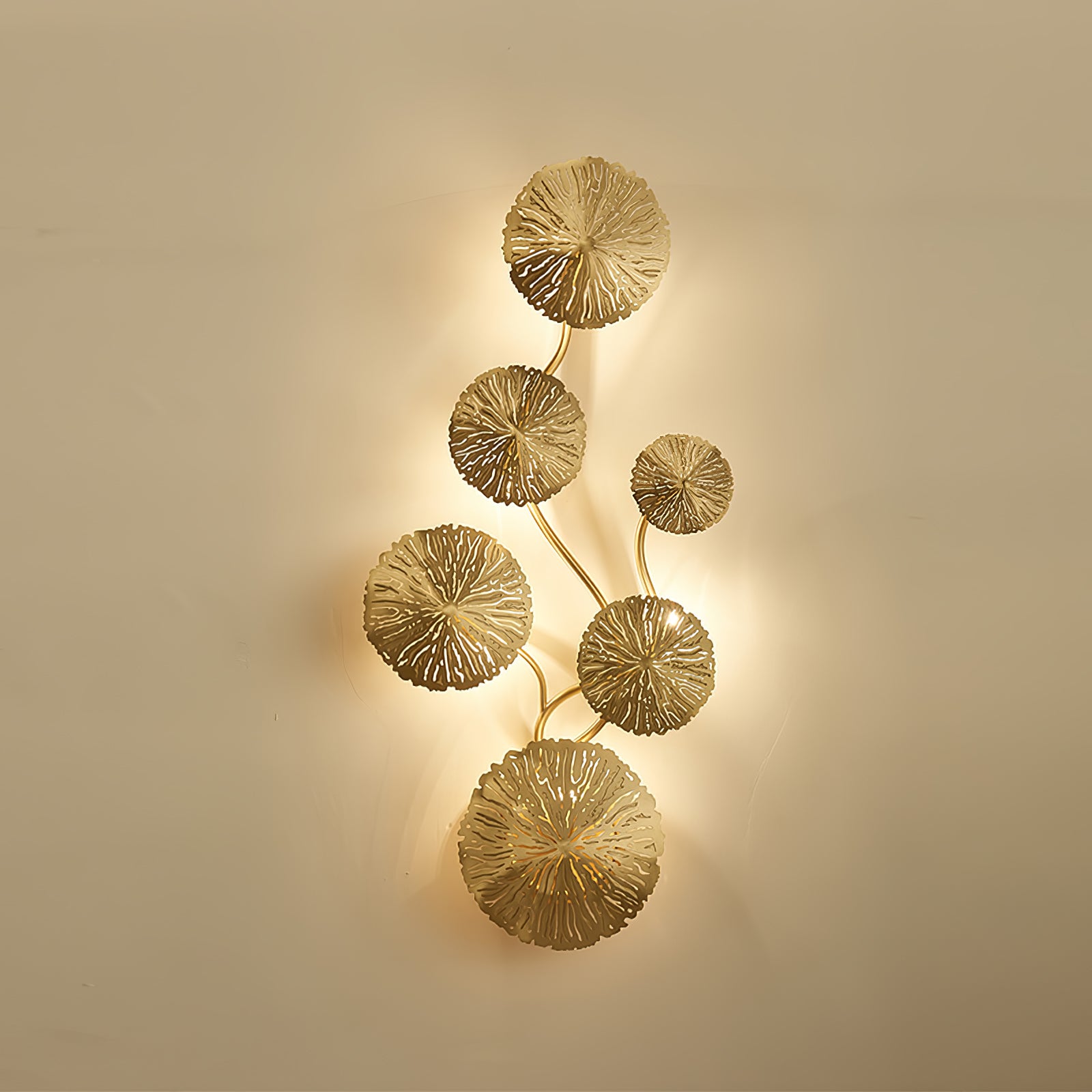 Lotus Leaf Wall Sconce - Lumpaz