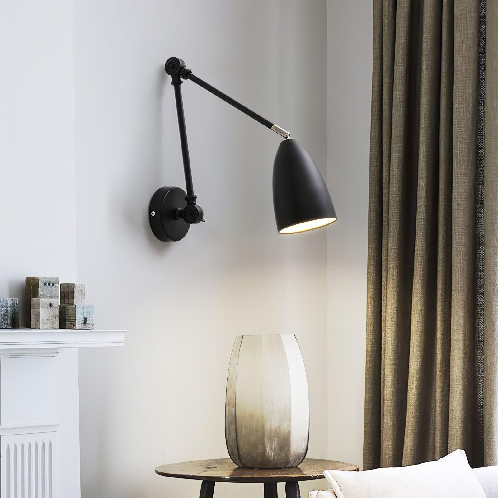 Adjustable Swing Arm Wall Lamp - Lumpaz