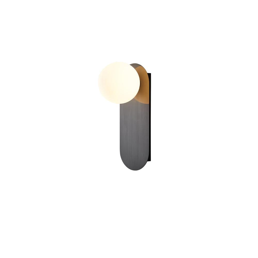 Flat Base Globe Sconce - Lumpaz